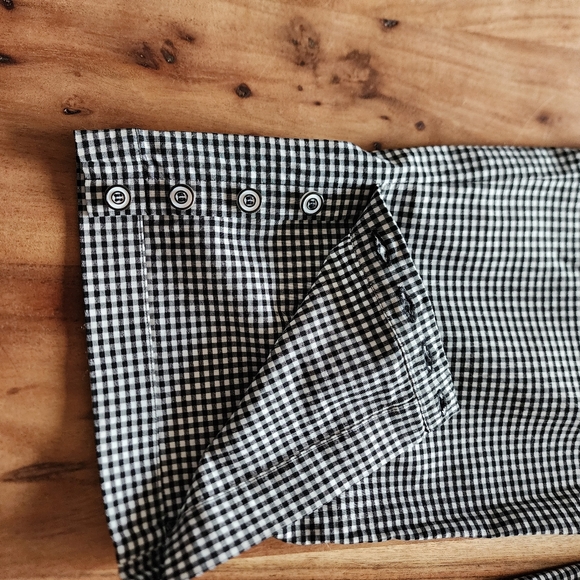 Le Grenier checked dress capris, size M - Picture 4 of 8